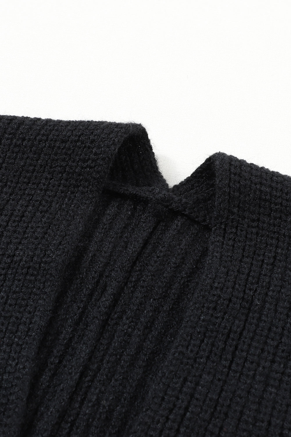 Essential Black Knit Cardigan