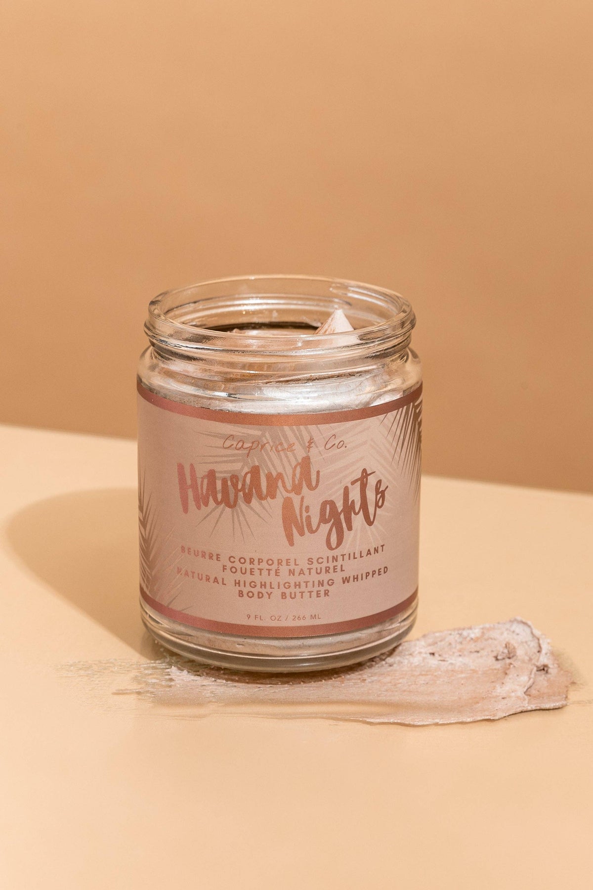 Havana Nights Bronze Body Butter close-up — sun-kissed shimmer moisturizer for women by The PS Collective