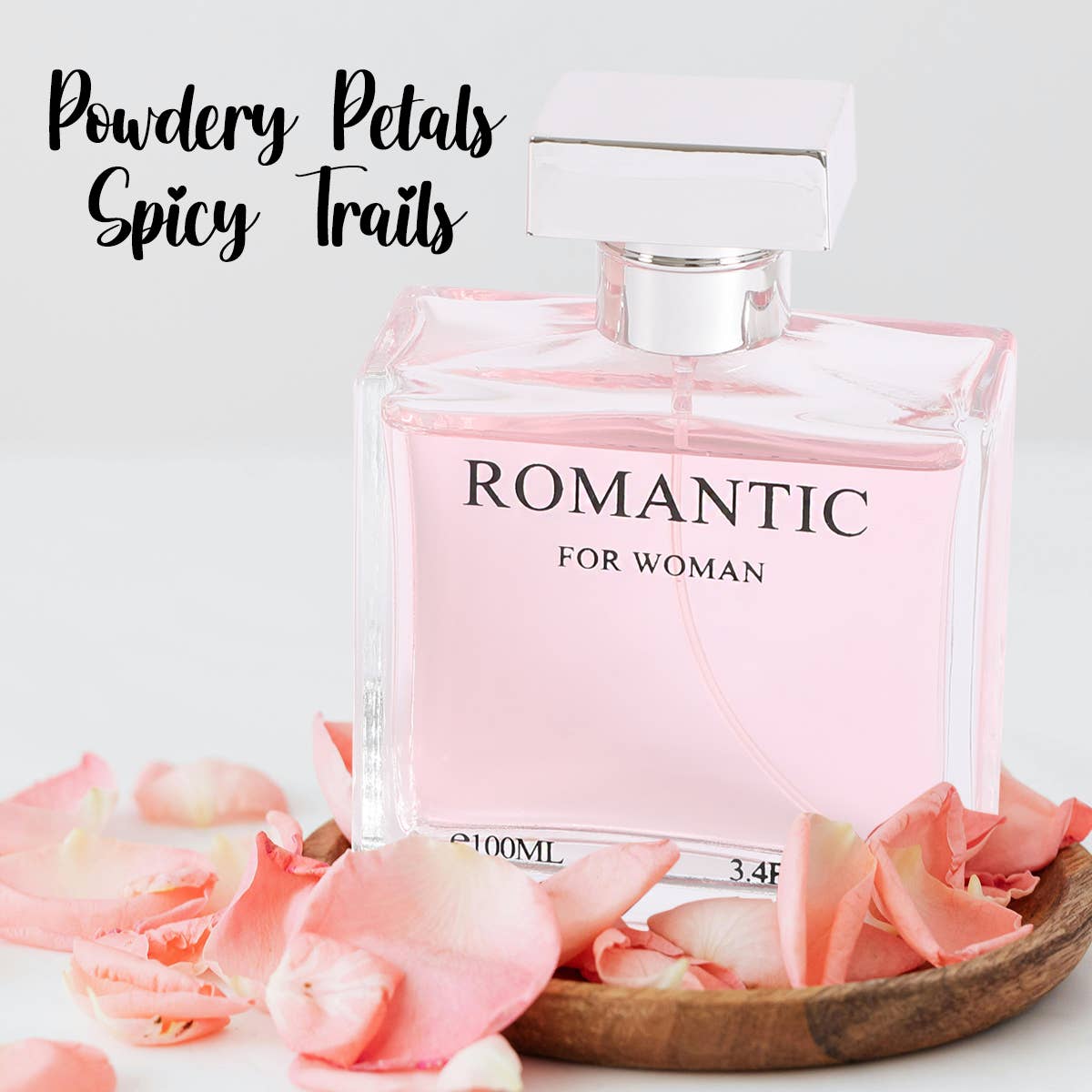 Romantic Floral Eau de Parfum for Women – 3.4 fl oz