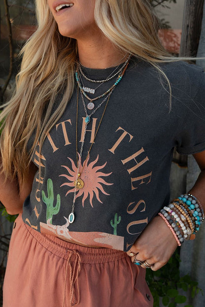 Desert Sunrise Graphic Tee