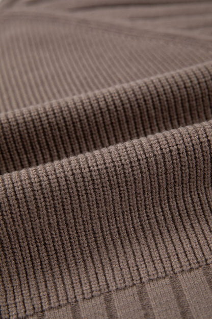 Close-up of brown textured fabric