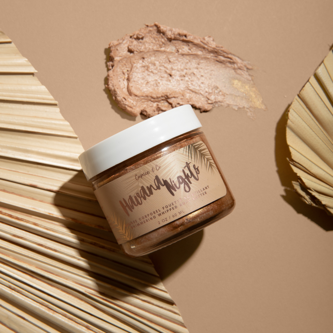 Havana Nights Bronze Body Butter texture — silky bronze shimmer body butter by The PS Collective