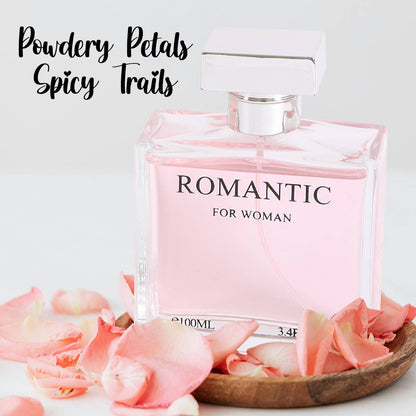 Romantic Floral Eau de Parfum for Women – 3.4 fl oz