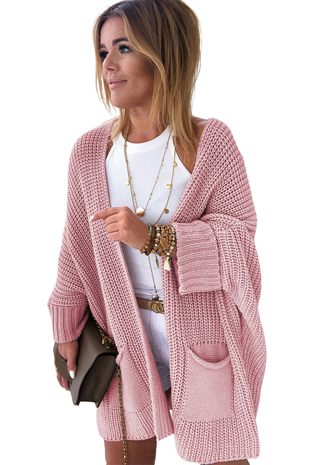 Blush Cozy Knit Cardigan